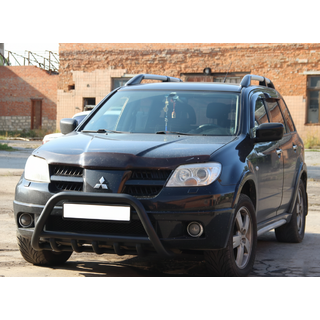 Кенгурятник WT003 Черный Нержавейка фото 4