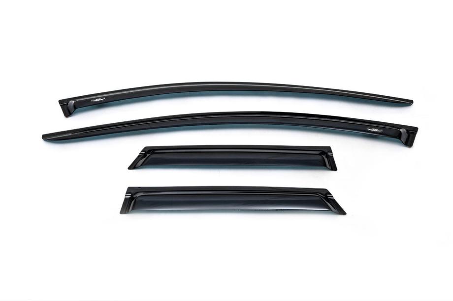 Mazda CX-7 2006-2012 гг. Ветровики на окна (4 шт, HIC) Image