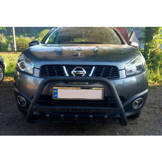 Кенгурятник WT004 Черный (Нержавейка) фото 1