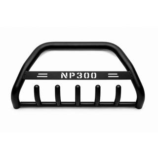 Кенгурятник WT004 Черный (Нержавейка) Nissan NP300 1999-2015 гг.