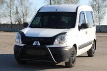 Renault Kangoo 1998-2008 гг. Кенгурятник WT004 Черный (Нержавейка) фото 3