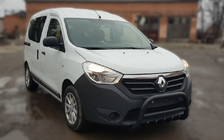 Dacia Lodgy 2012-2022 гг. Кенгурятник WT003 Черный Нержавейка фото 1