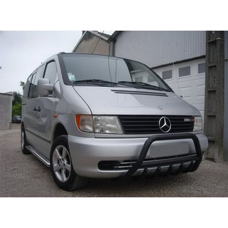 Кенгурятник WT003 Черный (Нержавеющая сталь) фото 1