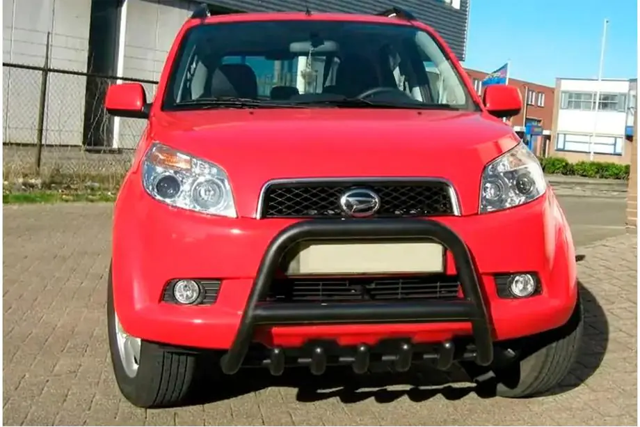 Daihatsu Terios 2006-2017 гг. Передня дуга WT003 Black (нерж.)