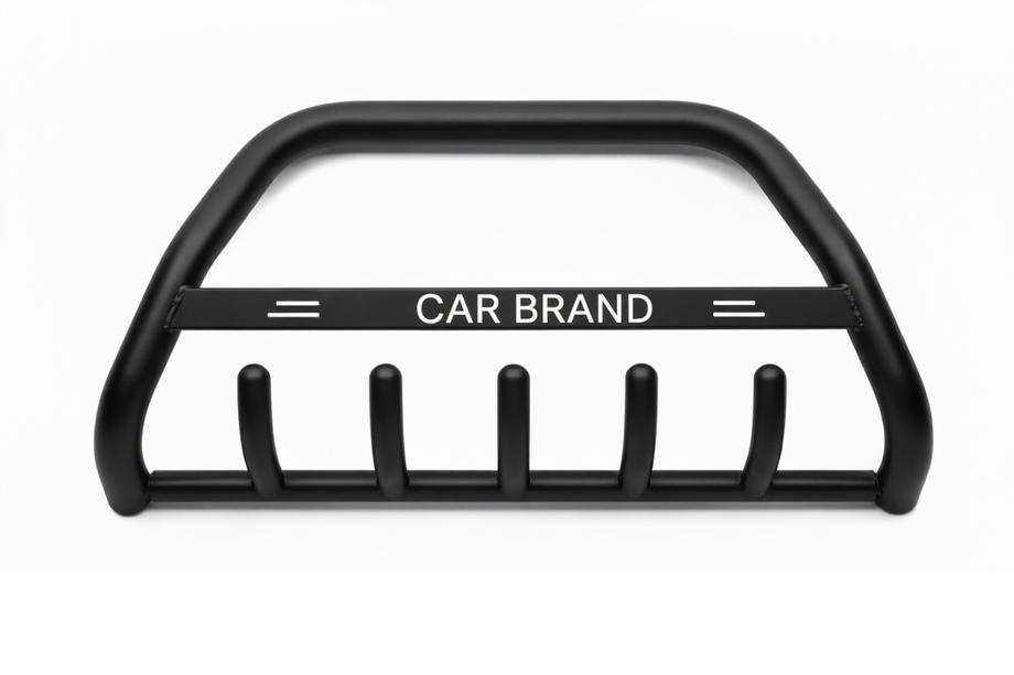 Fiat Scudo 2022- гг. Кенгурятник WT004 Black (нерж) Image