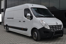 Renault Master 2011-2023 гг. Кенгурятник WT003 Черный (Нержавеющая сталь) фото 3