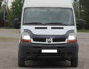 Renault Master 1998-2010 гг. Передняя дуга WT003 Черная (нерж. сталь) фото 3