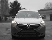 Renault Lodgy 2013-2022 гг. Кенгурятник WT003 Черный Нержавейка фото 3