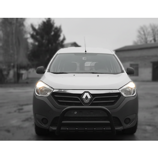 Кенгурятник WT003 Черный Нержавейка фото 3