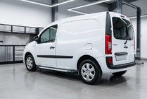 Mercedes Citan 2013-2021 гг. Боковые пороги Allmond (2 шт., алюминий) фото 1