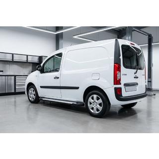 Боковые пороги Allmond (2 шт., алюминий) Mercedes Citan 2013-2021 гг. фото 1