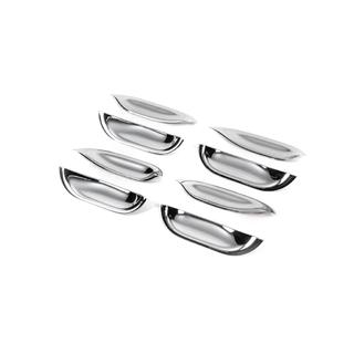 Хромированные Накладки на Ручки Дверей (4 шт, Пластик) Mercedes S-сlass W140 1991-1998 гг. фото 2