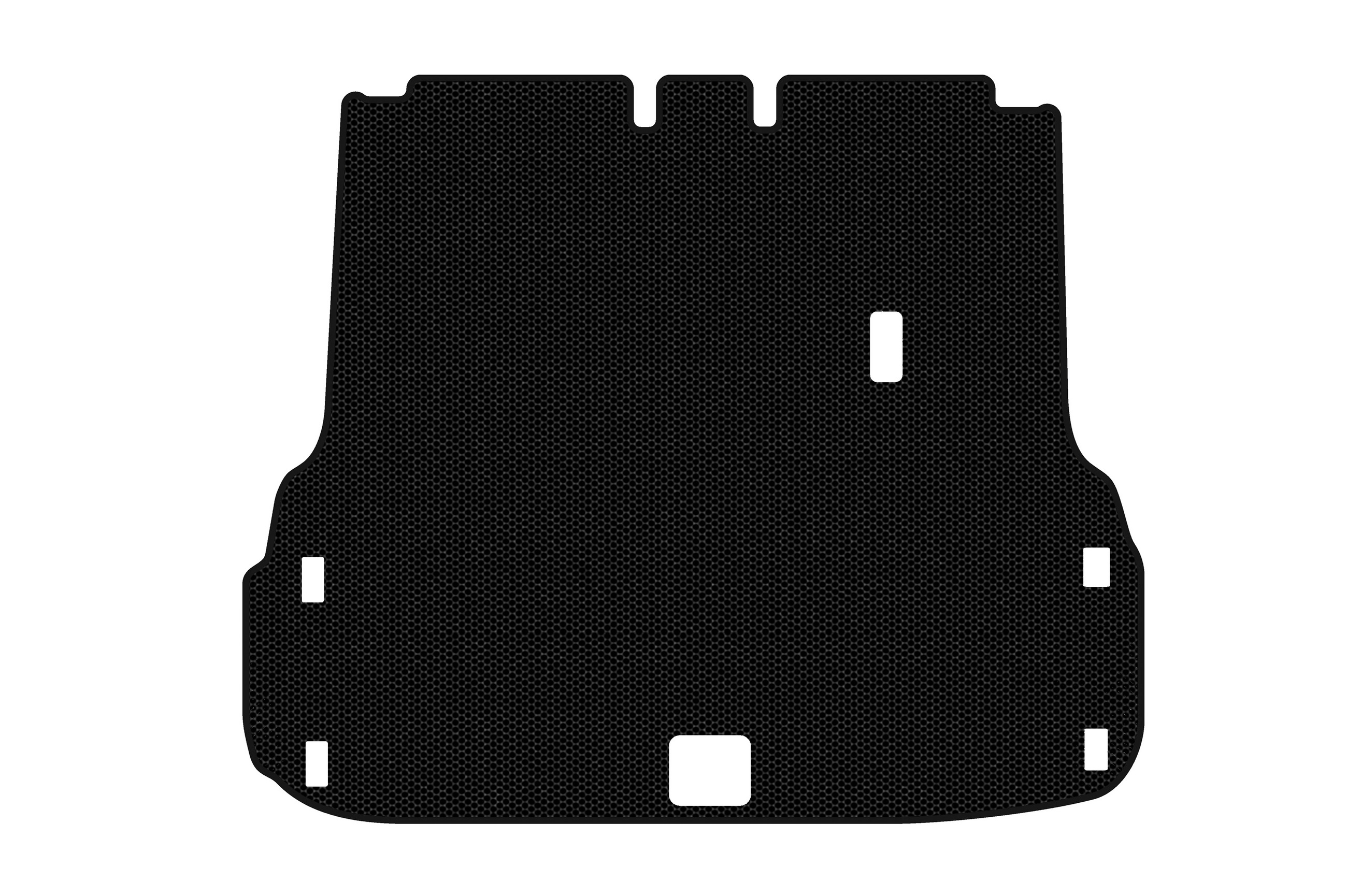 Гумовий килимок в багажник Carsuit (Чорний) для Nissan Pathfinder R52 2012-2021 рр