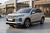 Mitsubishi ASX 2010-2023 гг. Боковые пороги RedLine V1 (2 шт., алюминий) фото 1