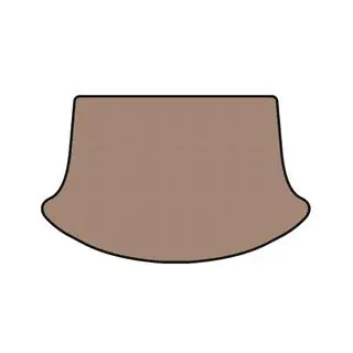 Резиновый коврик в багажник Carsuit (Бежевый)