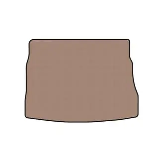 Резиновый коврик в багажник Carsuit (HB, 3-дверный, бежевый) фото 1