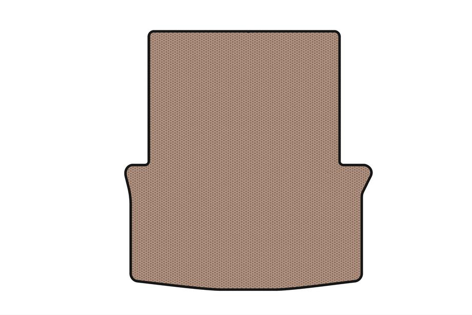 BMW 3 серия F30/F31 2012-2019 гг. Резиновый коврик в багажник Carsuit (для F30, полный привод, бежевый) Image