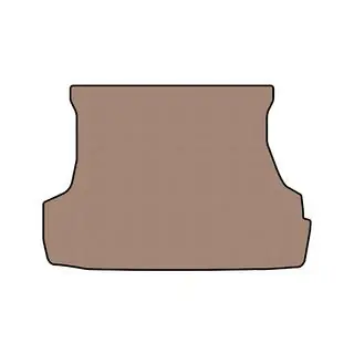 Резиновый коврик в багажник Carsuit (хэтчбек, 5-дверный, бежевый) фото 1
