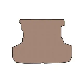 Резиновый коврик в багажник Carsuit (SD, бежевый)