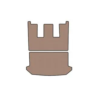 Резиновый коврик в багажник Carsuit V1 (Бежевый) фото 1