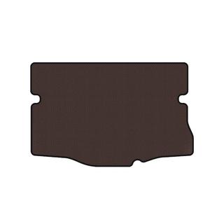 Резиновый коврик в багажник Carsuit (HB, Гибрид, коричневый) Honda FIT/Jazz 2014–2020 гг. фото 1