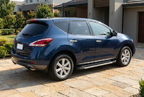 Nissan Murano 2008-2014 гг. Боковые пороги RedLine V1 (2 шт., алюминий) фото 1