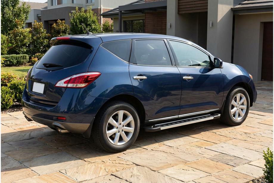 Nissan Murano 2008-2014 гг. Боковые пороги RedLine V1 (2 шт., алюминий) Image