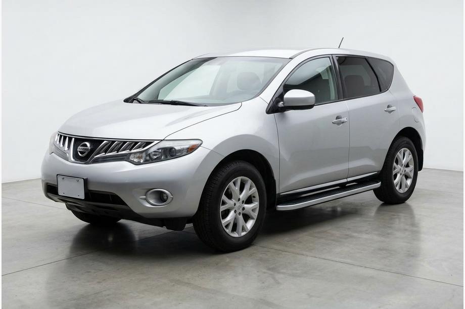 Nissan Murano 2008-2014 гг. Боковые Подножки Tayga Grey (2 шт., Алюминий) Image