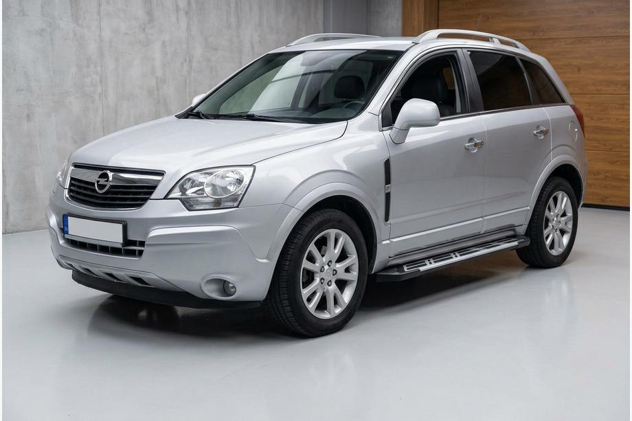 Opel Antara 2006-2017 гг. Боковые Подножки Sunrise (2 шт., Алюминий) 2007-2015 Image