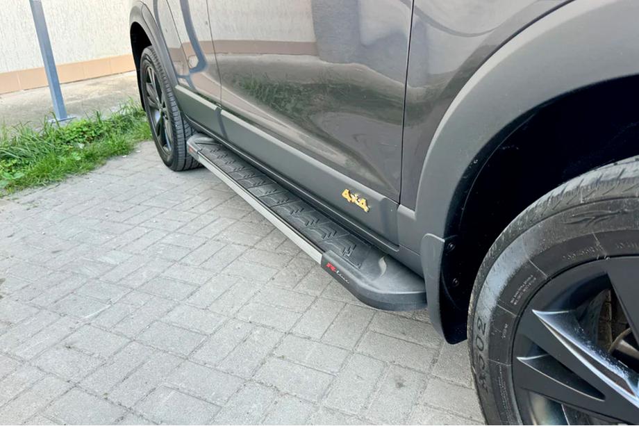 Opel Antara 2006-2017 гг. Боковые пороги RedLine V1 (2 шт., алюминий) Фото 4