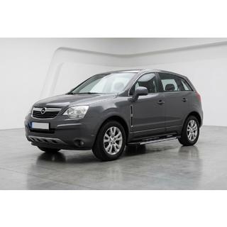Боковые Подножки Duru (2 шт., Алюминий) Opel Antara 2006-2017 гг. фото 1