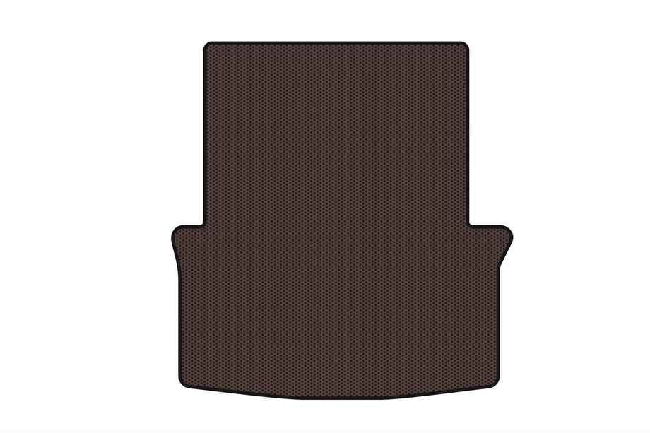 BMW 3 серия F30/F31 2012-2019 гг. Резиновый коврик в багажник Carsuit (для F30, полный привод, коричневый) Image