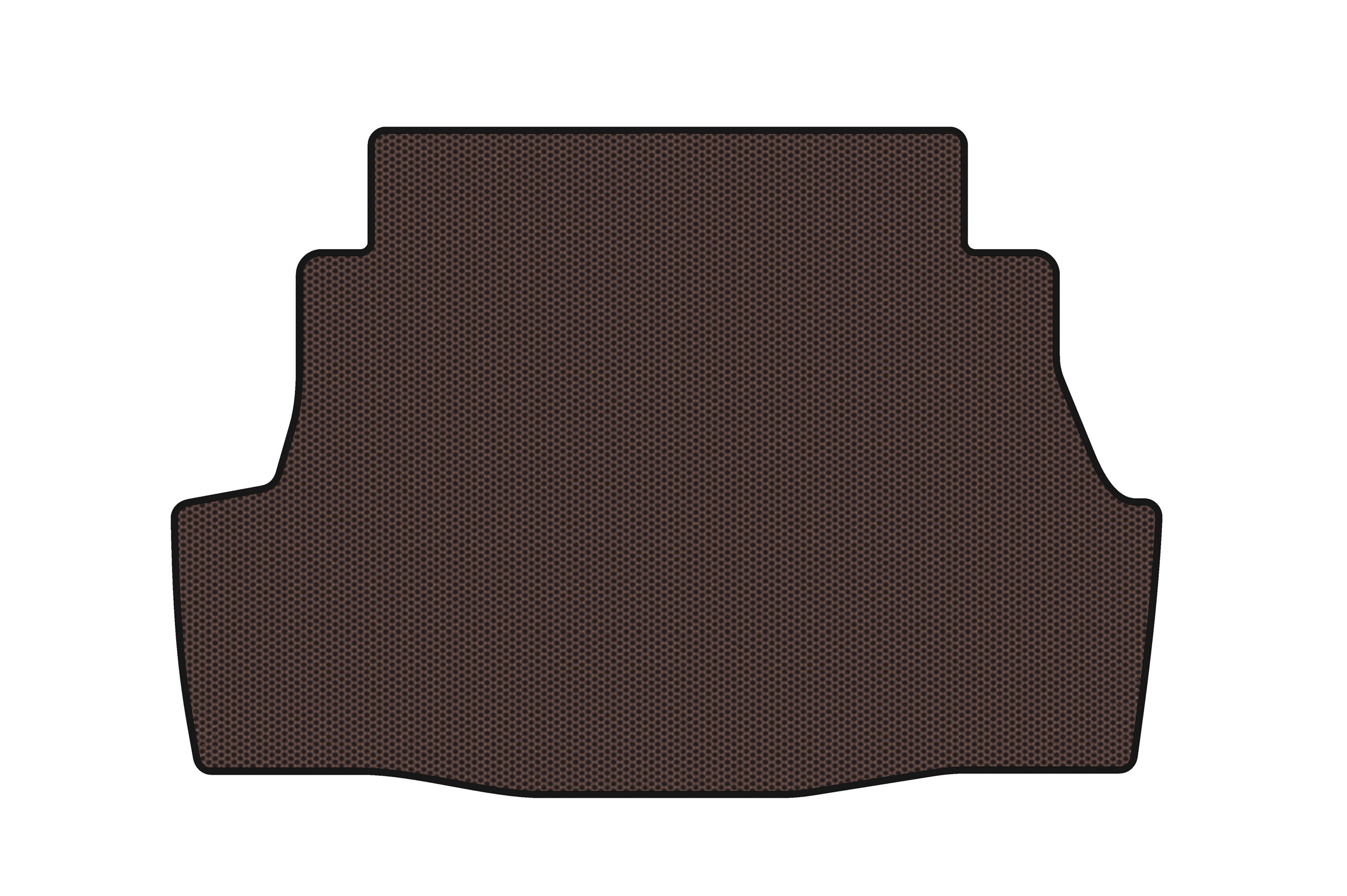 Гумовий килимок в багажник Carsuit (SD, коричневий) для Nissan Almera B10 Classic 2006-2012 рр
