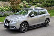 Peugeot 2008 2013-2019 гг. Боковые Подножки RedLine Black (2 шт., Алюминий) фото 1