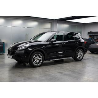 Боковые Подножки Duru (2 шт., Алюминий) Porsche Cayenne 2010-2017 гг. фото 1