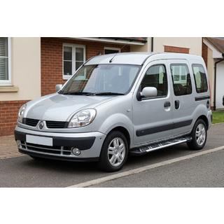 Боковые Подножки Sunrise (2 шт., Алюминий) Renault Kangoo 1998-2008 гг. фото 1