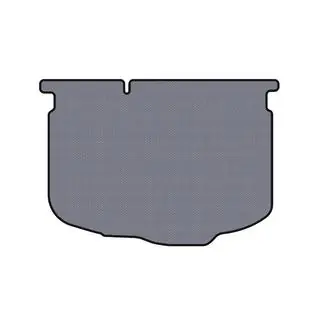 Резиновый коврик в багажник Carsuit (HB, серый)