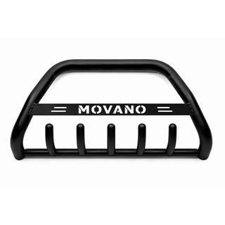 Кенгурятник WT004 Черный (Нержавейка) Opel Movano 2021- гг. фото 2