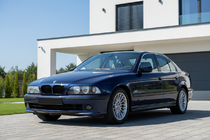 BMW 5 серия E39 1996-2003 гг. Ноздри 1-Bar (2000-2003, чёрный глянец) фото 1