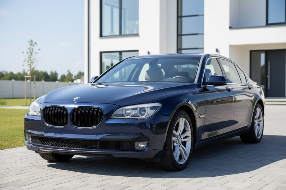 BMW 7 серия F01/F02 2008-2015 гг. Ноздри M-Look (Черный Глянец)