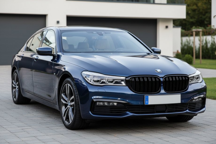 BMW 7 серия G11/G12 2015-2022 гг. Решетки M-Look (2016-2019, Черный Глянец) Фото 1