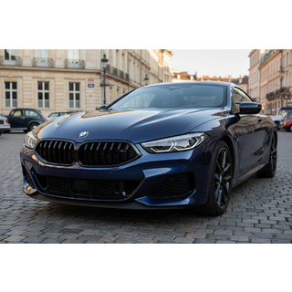 Решетка радиатора 1-Bar (2018-2022, Черный глянец) фото 1