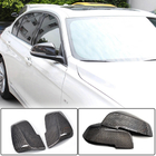 BMW 3 серия F34 2013–2020 гг. Накладки на Зеркала (Карбон) фото 1