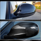 BMW 3 серия E90/E91 2005-2011 гг. Накладки на зеркала (для 2006-2010, Карбон) фото 4