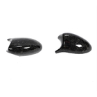 BMW 3 серия E92/E93 2006–2013 гг. Накладки на зеркала (для 2006-2010, Кованный карбон) фото 2