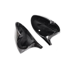 BMW 3 серия E92/E93 2006–2013 гг. Накладки на зеркала (для 2006-2010, Кованный карбон) фото 6