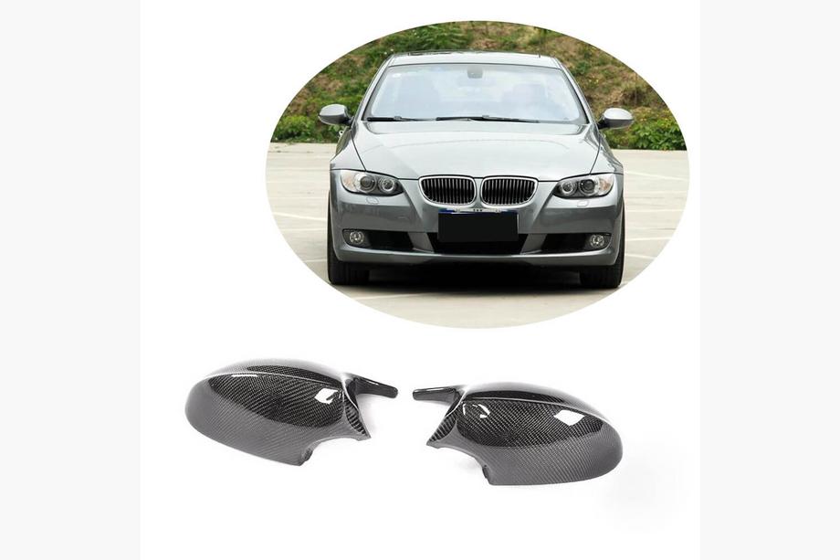 BMW 3 серия E92/E93 2006–2013 гг. Накладки на зеркала (для 2006-2010, Карбон) Image
