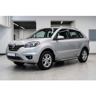 Боковые Подножки Line (2 шт., Алюминий) Renault Koleos 2008-2016 гг. фото 1