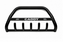 Volkswagen Caddy 2004-2010 гг. Кенгурятник WT004 Black (нерж) фото 5