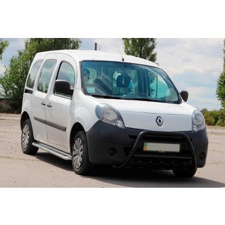 Кенгурятник WT003 Black (нерж) Mercedes Citan 2013-2021 гг. фото 3